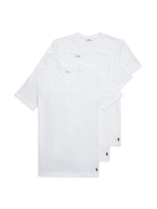 Polo Ralph Lauren Komplet t-shirtów 714936903001 Biały Slim Fit