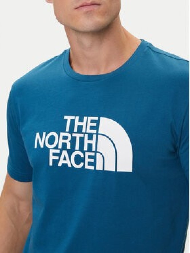 The North Face T-Shirt Easy NF0A8A6C Niebieski Regular Fit