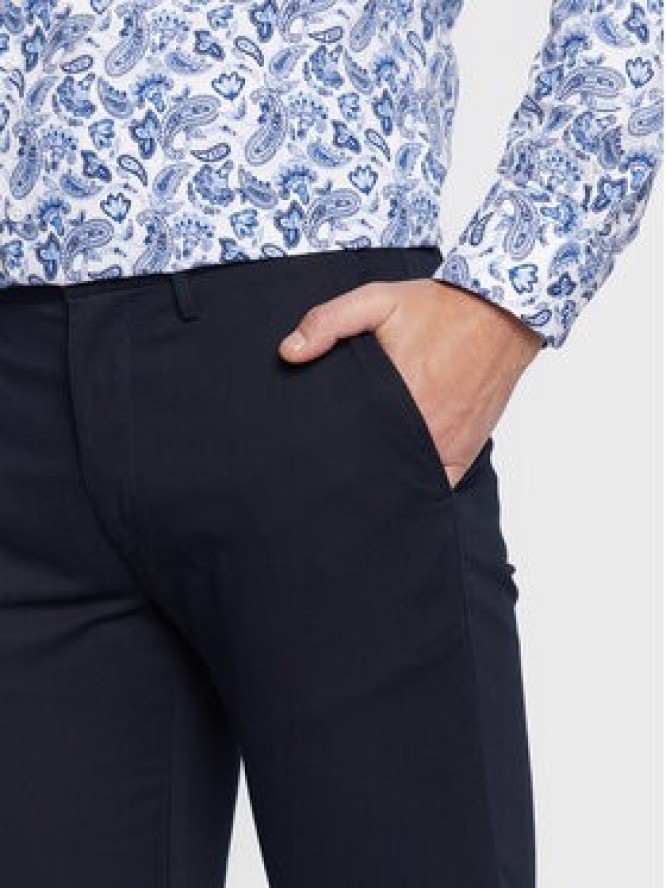 Tommy Hilfiger Chinosy Core Denton MW0MW28884 Granatowy Straight Fit