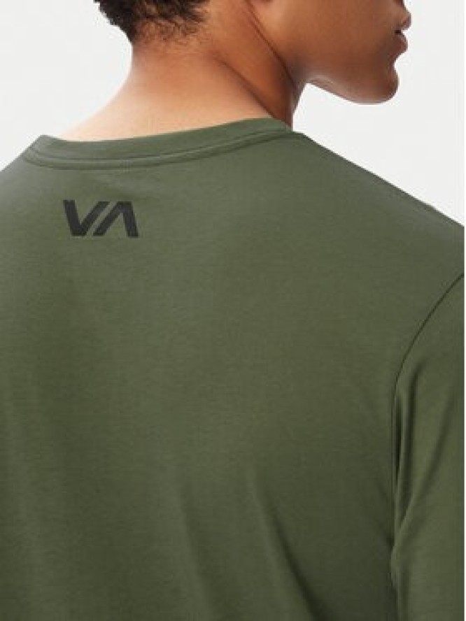 RVCA T-Shirt Icon AVYZT01365 Brązowy Regular Fit