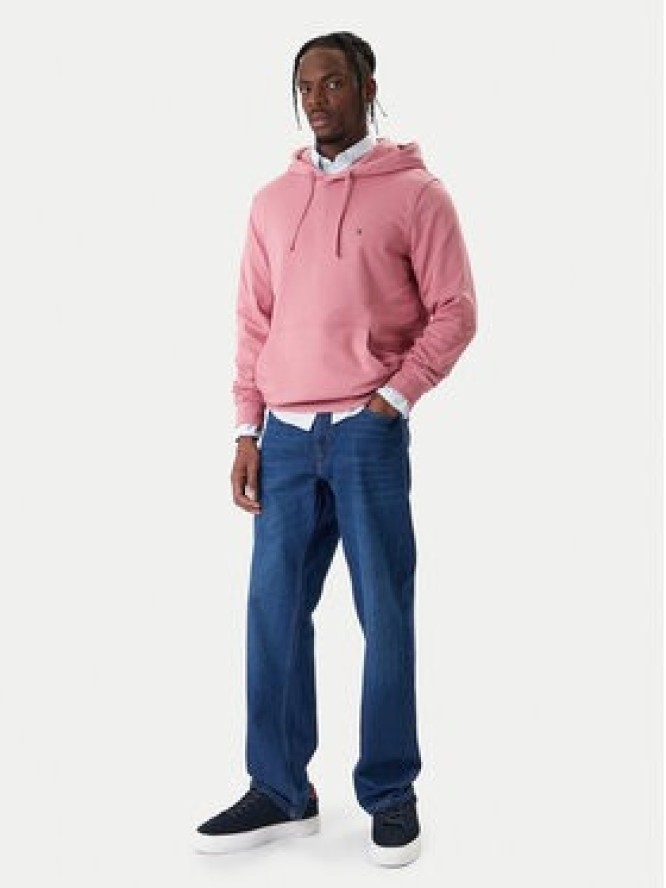 Tommy Hilfiger Bluza Essential MW0MW37235 Różowy Regular Fit