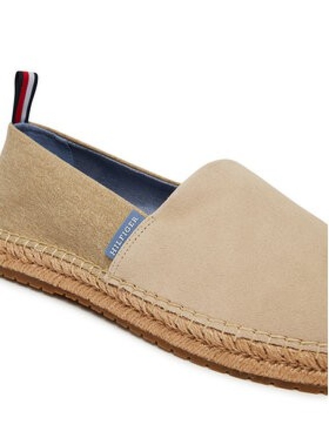 Tommy Hilfiger Espadryle Hilfiger Flex Mix Espadrille FM0FM05497 Beżowy