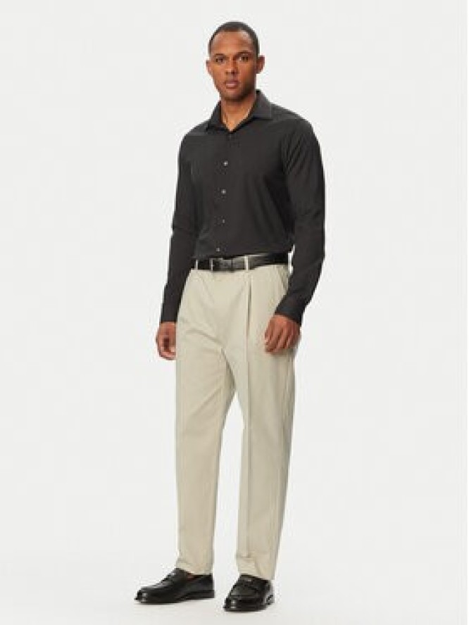 Calvin Klein Koszula LV019EU092 Czarny Slim Fit