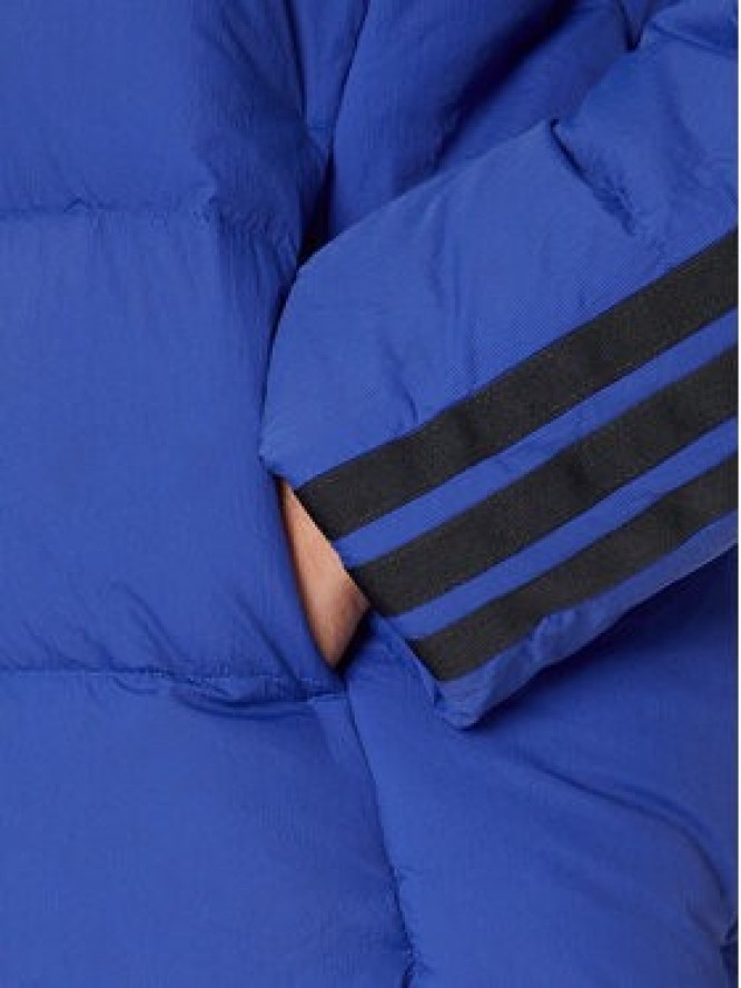adidas Kurtka puchowa Essentials Climawarm 3-Stripes JW9099 Niebieski Regular Fit