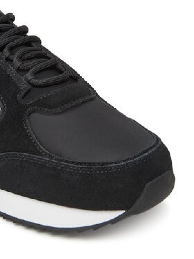 Calvin Klein Jeans Sneakersy Retro Runner Sock Lace Up Ny-Su YM0YM01326 Czarny