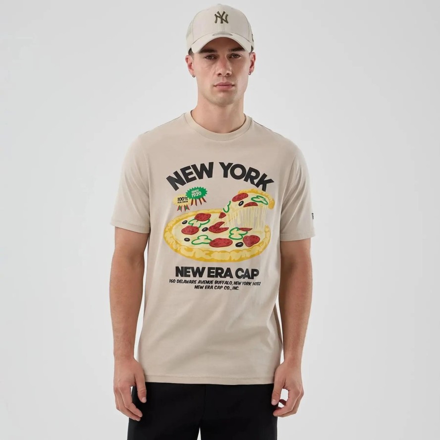 Koszulka z grafiką pizzy New Era