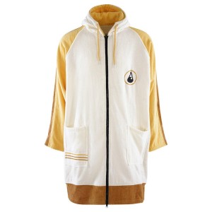 Ponczo Wave Hawaii Zip Longsleeve Sannt, Bawełniany welur M WH4053 100 x 75 cm