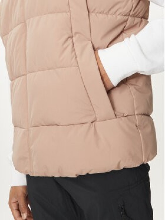 4F Bezrękawnik 4FWAW24TVJAM144 Brązowy Regular Fit