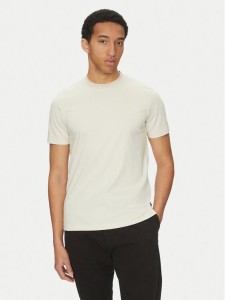 BOSS T-Shirt H-Tessler 199 50531793 Écru Slim Fit