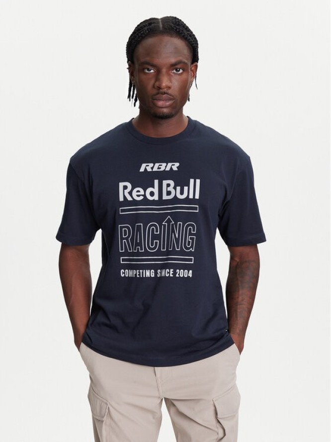 Pepe Jeans T-Shirt Red Bull Racing History RM500020 Granatowy Regular Fit