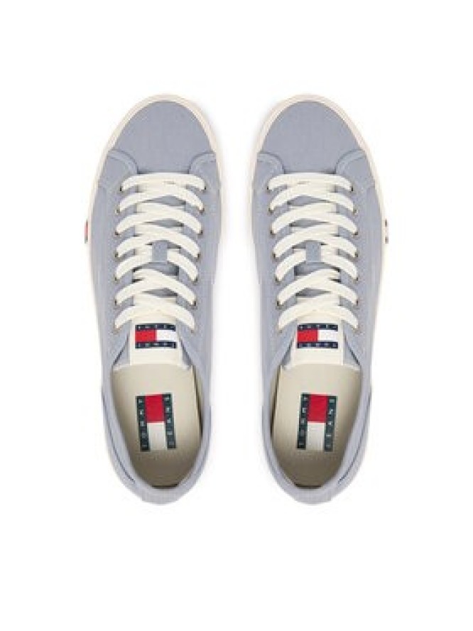 Tommy Jeans Tenisówki Archive Vulc Y2K EM0EM01674 Błękitny