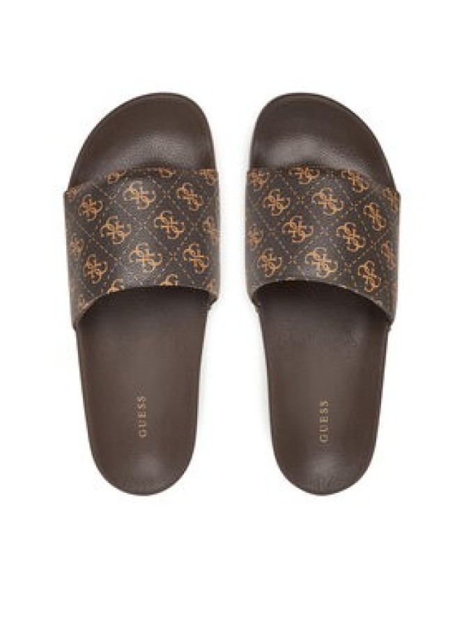 Guess Klapki FMJTOKELE19 Brązowy