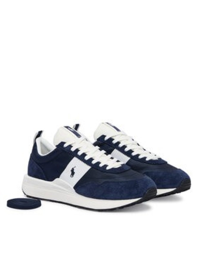 Polo Ralph Lauren Sneakersy Train 89 809P07284003 Granatowy