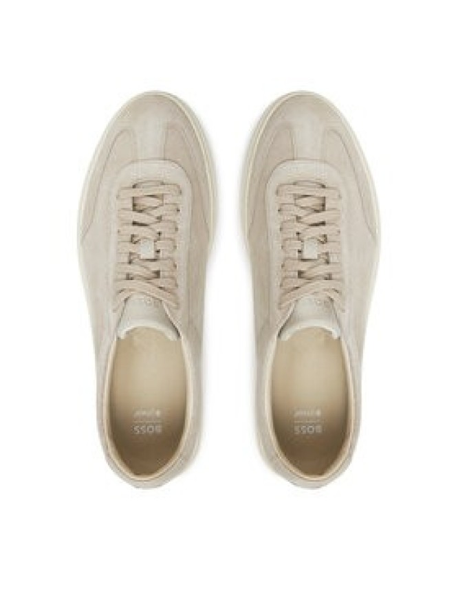 BOSS Sneakersy Kieran 50548715 Écru