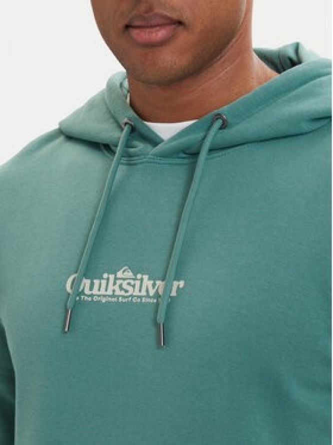 Quiksilver Bluza EQYFT05136 Zielony Regular Fit