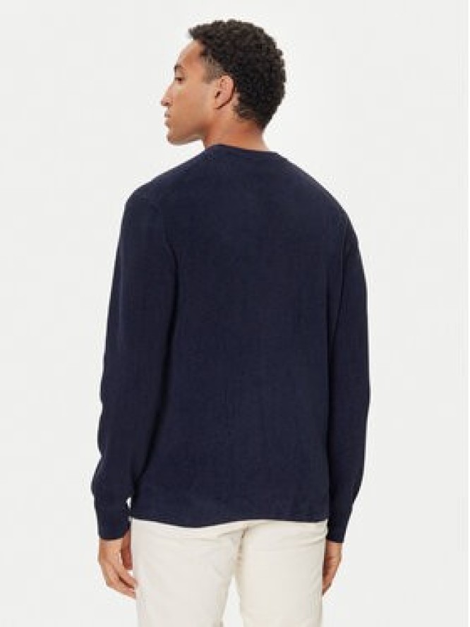 BOSS Sweter P-Horso 50549989 Granatowy Regular Fit