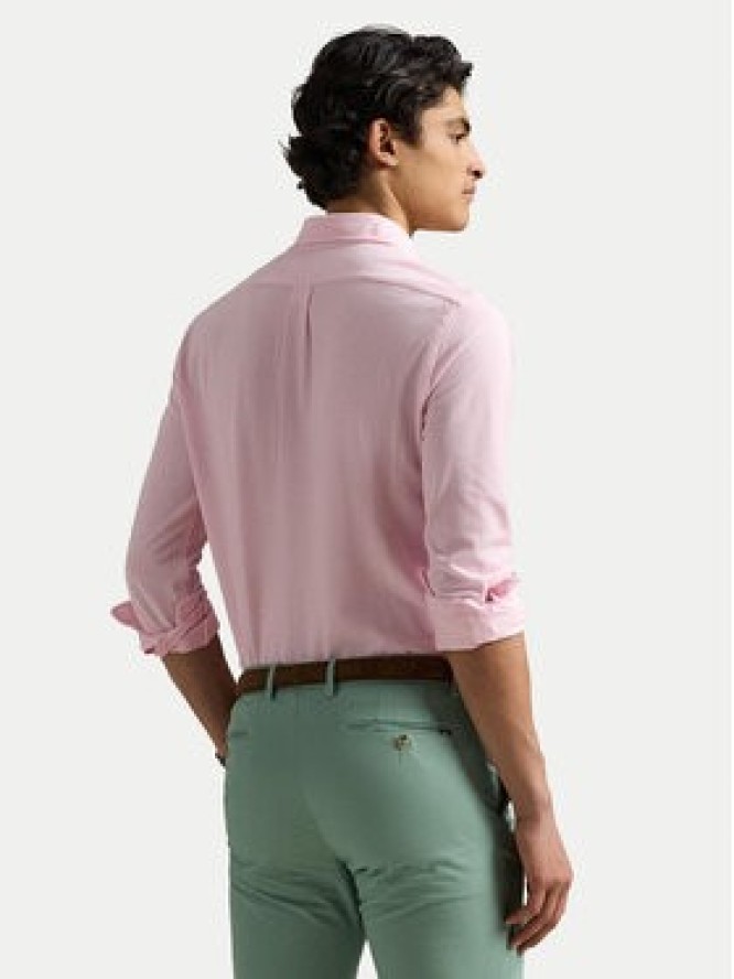Polo Ralph Lauren Koszula 710932545012 Różowy Slim Fit