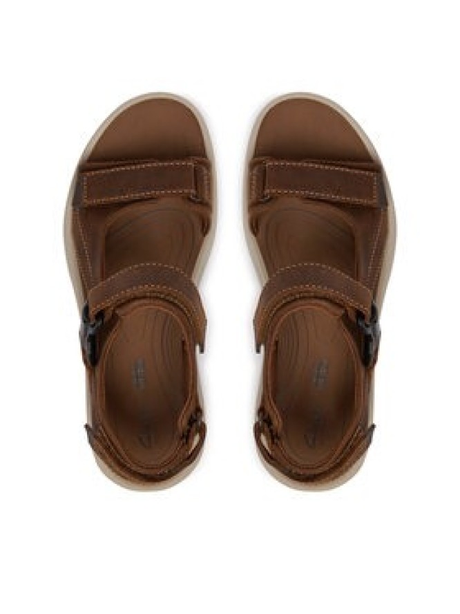 Clarks Sandały Saltway Edge 26184778 Brązowy