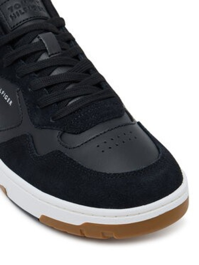 Tommy Hilfiger Sneakersy Th Basket Better Mix FM0FM05520 Czarny