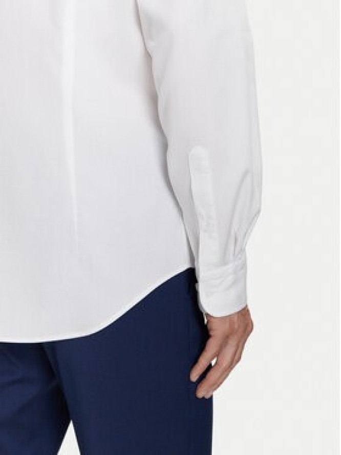 Tommy Hilfiger Koszula MW0MW39573 Biały Slim Fit