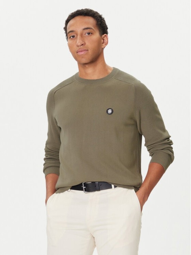 BOSS Sweter C-Illian 50543136 Beżowy Regular Fit