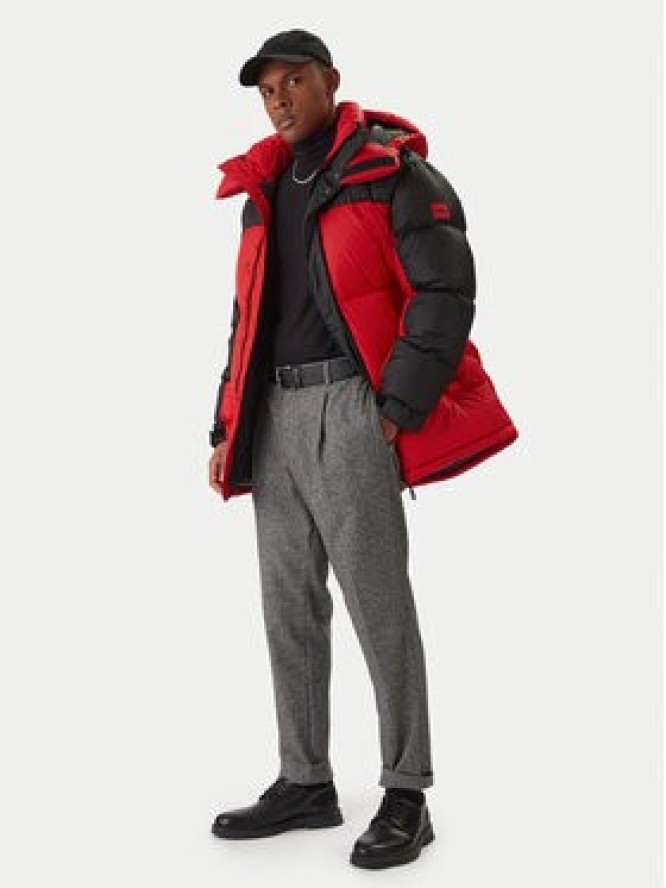 Hugo Kurtka puchowa Melmus2341 50495811 Czerwony Regular Fit