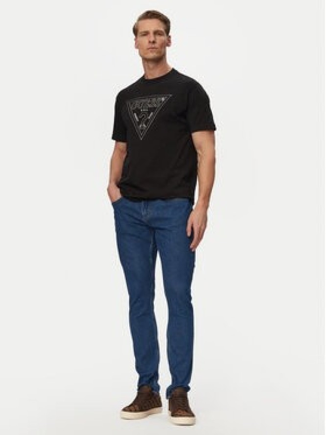 Guess Jeans Jeansy M6RA0F D6325 Niebieski Skinny Fit