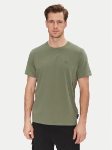 Moose Knuckles T-Shirt Duluth M15MT759 Zielony Regular Fit