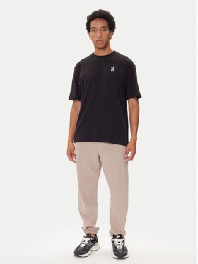 On T-Shirt Club-T 1ME1005 Czarny Relaxed Fit
