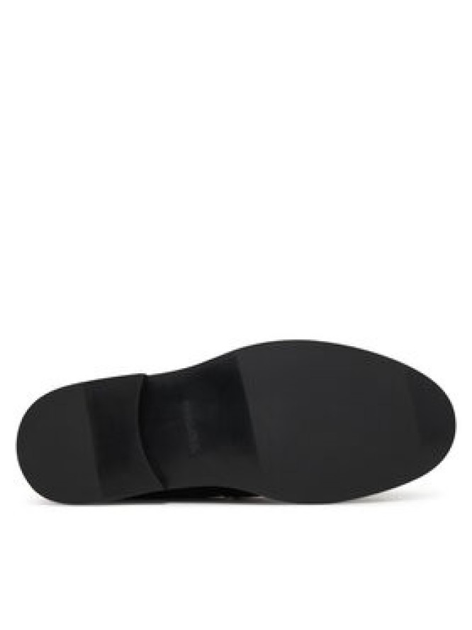 Calvin Klein Półbuty Ess Rubber Penny Loafer Pol Lth HM0HM02025 Czarny