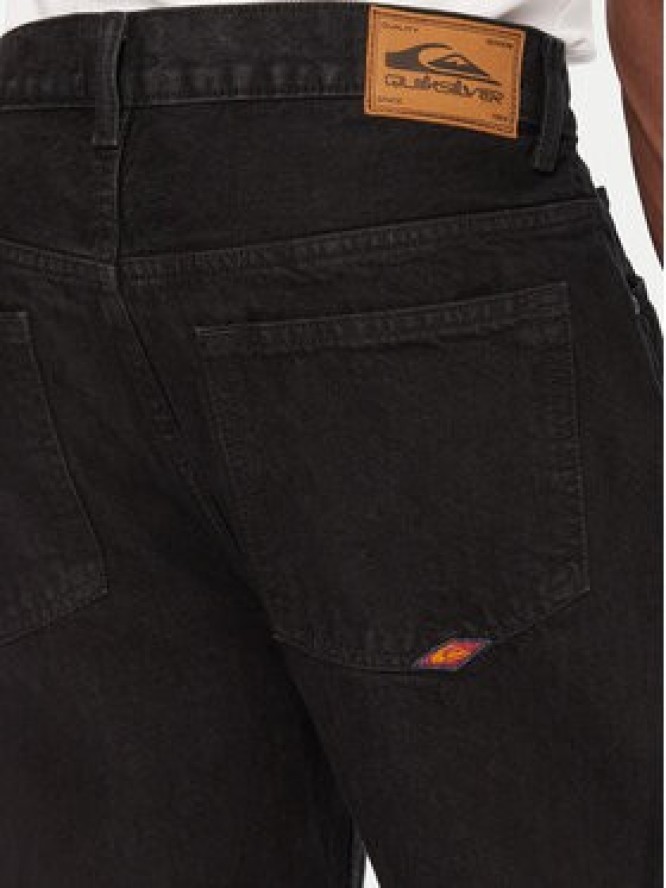 Quiksilver Jeansy EQYDP03498 Czarny Baggy Fit