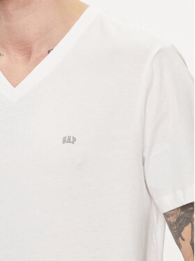 Gap T-Shirt 753771-00 Biały Regular Fit