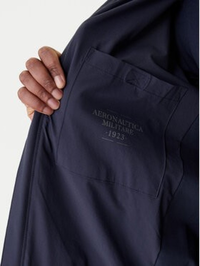 Aeronautica Militare Kurtka przejściowa 261AF0519UCT04291 Granatowy Regular Fit