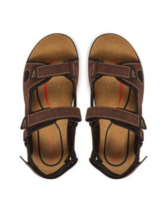 Bugatti Sandały 321-AS780-2569 Brązowy