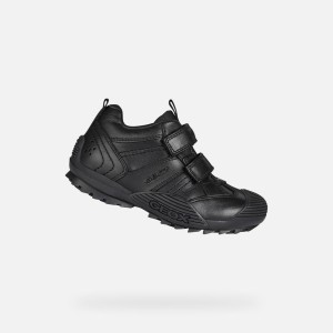 Buty GEOX JR SAVAGE Czarny