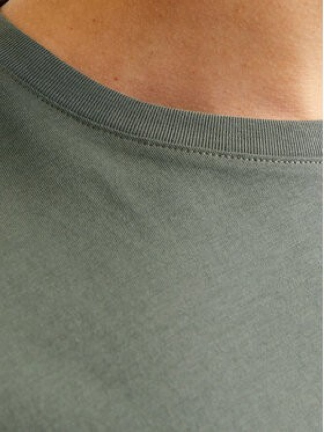 Jack & Jones T-Shirt Organic Basic 12156101 Zielony Standard Fit