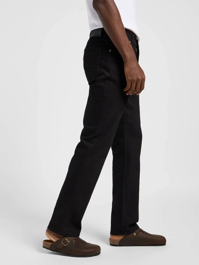 MESKIE SPODNIE LEE WEST CLEAN BLACK 112361073