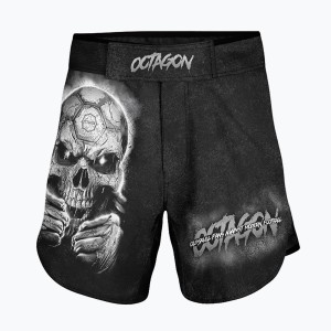 Spodenki treningowe męskie Octagon Oldskull Fans MMA