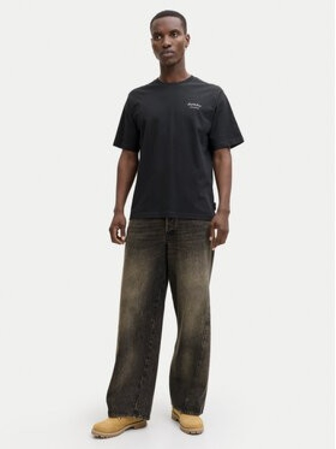 Jack & Jones T-Shirt Earchive 12287990 Czarny Regular Fit