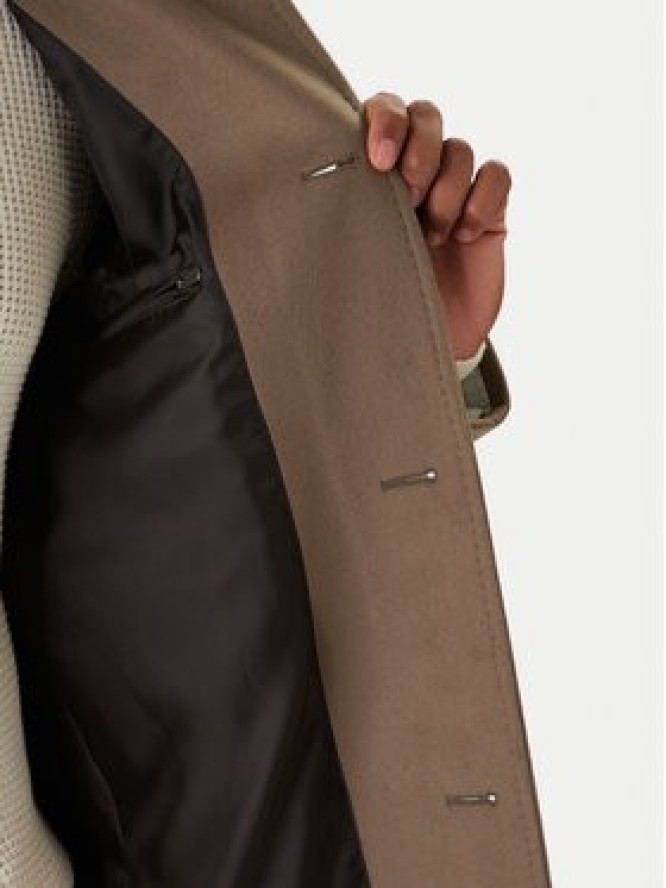 JOOP! Płaszcz wełniany 17 JC-21Maron 30044311 Khaki Regular Fit