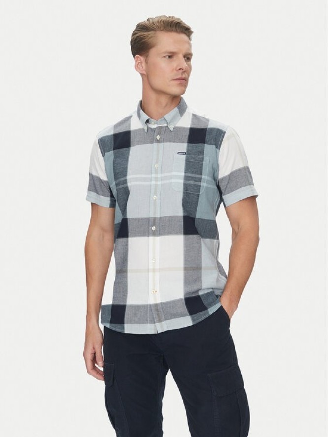 Barbour Koszula Gordon MSH5300TN45 Granatowy Regular Fit