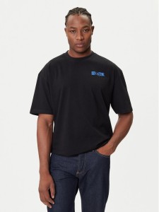 HUGO T-Shirt Nilte 50542810 Czarny Loose Fit