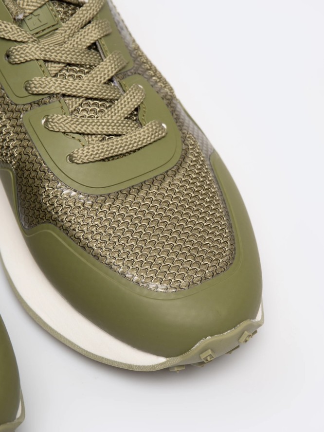 Sneakersy męskie khaki RR174360 303