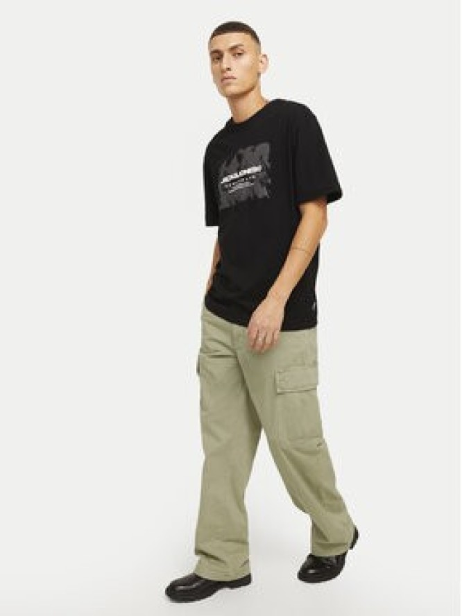 Jack & Jones Spodnie materiałowe Bill 12269379 Beżowy Wide Leg