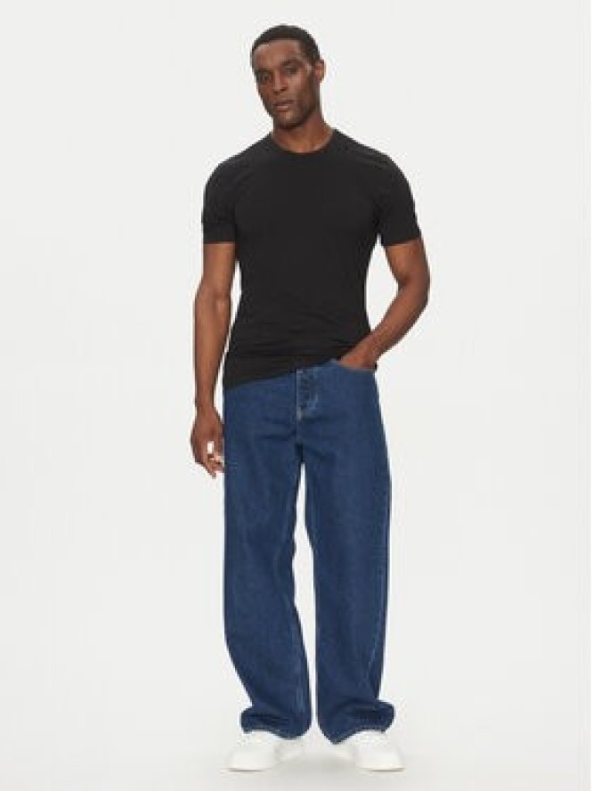 Calvin Klein Underwear Komplet t-shirtów LV00NB4185 Czarny Regular Fit