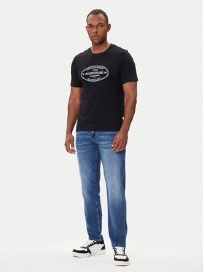 Jack & Jones T-Shirt York 12283800 Czarny Relaxed Fit