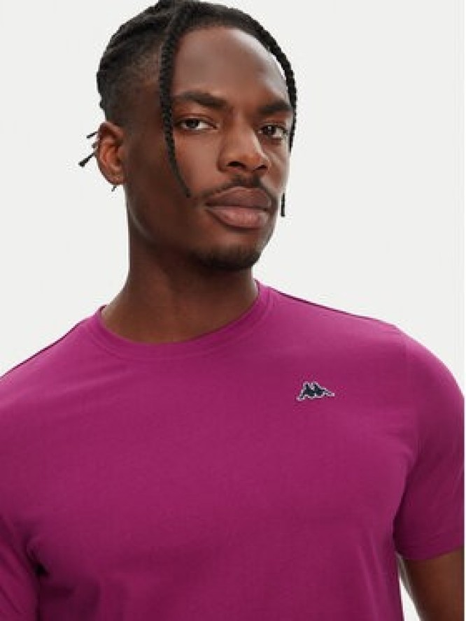 Robe di Kappa T-Shirt Luc 611187W Fioletowy Regular Fit