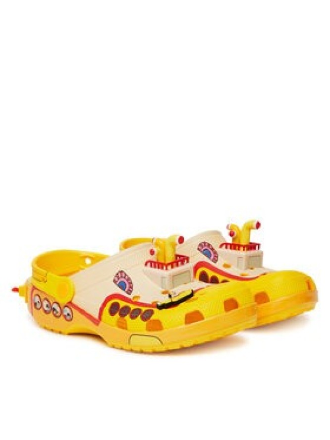 Crocs Klapki Beatles Ylw Sb Cls Clg 210893 Kolorowy