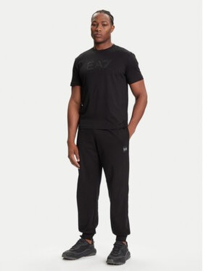 EA7 Emporio Armani T-Shirt 7M000898 AF10375 UC001 Czarny Regular Fit