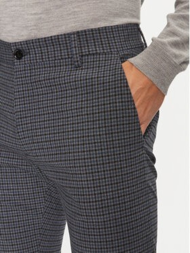 Liu Jo Spodnie materiałowe QF4243 T2678 Granatowy Regular Fit